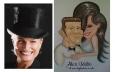 Wedding Caricatures Drawn by Helen South of England Wedding Caricatures : South East