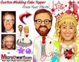 MicroDwarf.com Custom Wedding Cake Toppers To Look Like You  Wedding Cakes