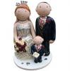 Atop of the tier 20 Liddymore Road Wedding Cakes
